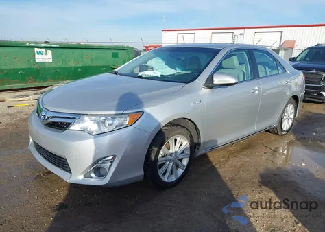 2012 Toyota Camry Hybrid Xle z USA, uszkodzony, nr VIN 4T1BD1FK4CU046211